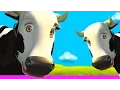 Cow's Songs Mix - Kids Songs \u0026 Nursery Rhymes