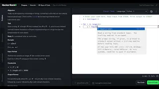 HackerRank Python 30 Days of Code - Day 6 Let s Review