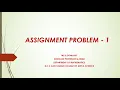 Assignment Problem 1 - Resource Management Techniques