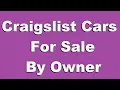 Craigslist Cars For Sale