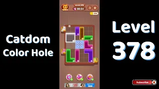 Catdom Color Hole Level 378 Screenshot