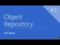 Object Repository - UFT Basics