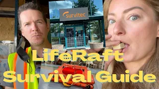 BEST Offshore CRUISING LifeRaft – Which to Choose?? | SURVITEC Factory Tour | Safety at Sea EP10