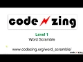 Word Scramble - Level 1