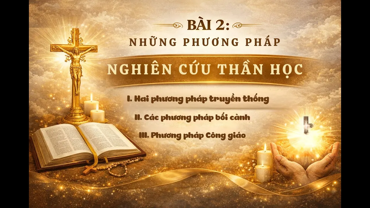 Bài 2 Khảo Sát Các Phương Pháp Nghiên Cứu thần học