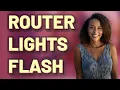 Why Are All the Lights Flashing on My Netgear Router