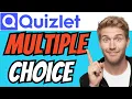 How To MAKE MULTIPLE CHOICE TEST In Quizlet QUICK EASY 2026