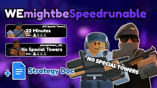 22 Minutes NO SPECIAL TOWERS Duo Hardcore SPEEDRUN