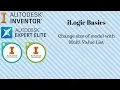 Basic iLogic Change Size with Multi Value List