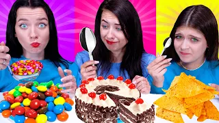 asmr big medium and small spoon challenge by lilibu 2