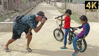 Meeting the locals | Street Photography | Sailing Ep 336 [4K]