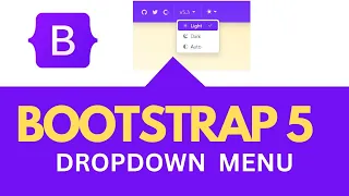 Bootstrap 5 Drop down menu