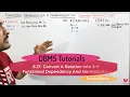 6 17 - Convert a relation into 2nf Second Normal Form Functional Dependency And Normalization