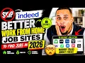 Skip Indeed Better Work From Home Job Sites to Find Jobs in 2026