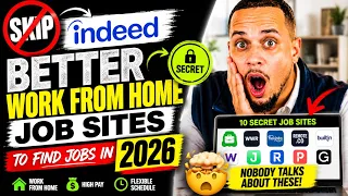 Skip Indeed Better Work From Home Job Sites to Find Jobs in 2026