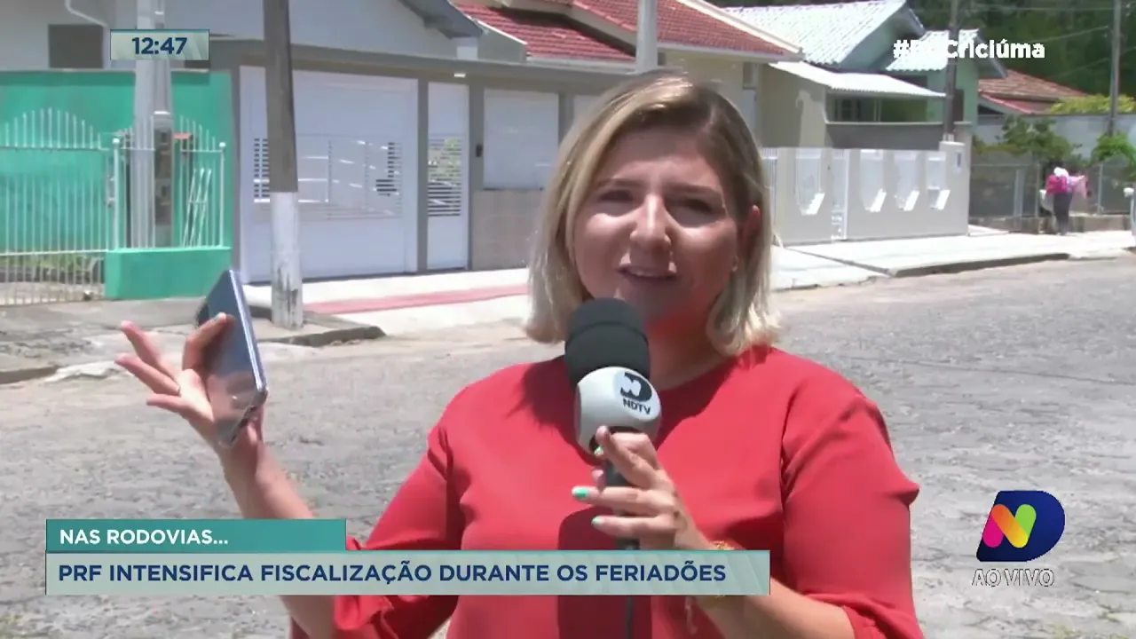 PRF intensifica fiscalização durante os "Feriadões"