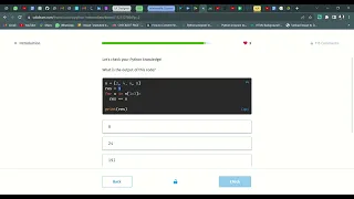 1 Introduction Python Intermediate Sololearn