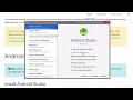 Windows Setup Step 3 - Install the Android Emulator