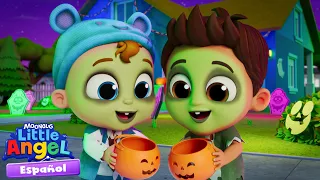 ⭐NUEVO⭐ Dulce o truco con amigos en Halloween 🎃🍬 Canciones Infantiles 🎵 Little Angel Español