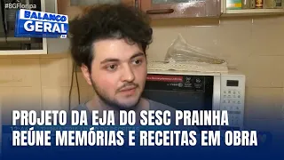 Alunos da EJA transformam histórias de vida em livro especial de receitas