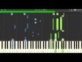 Lagu Future GPX cyber formula - saga pray - [Synthesia] Piano cover