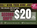 2nd Shift Remote Job Now Hiring 20 per hour No Degree Required - Work From Home w US Bank