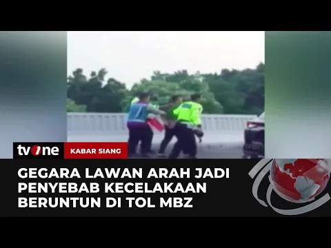 Kecelakaan di Tol MBZ Gegara Mobil yang Dikendarai Anggota TNI Melawan Arah