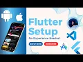 Install Flutter Setup VS Code Flutter Tutorial for Beginners 2025 Step by Step Guide L-2