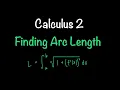 Finding Arc Length Calculus 2 Math with Professor V