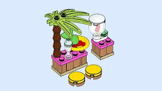 LEGO 562006 Instructions | Friends | Beach Bar | Magazine Gift