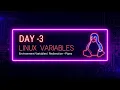 Day 3 Linux Variables in Shell Scripting in Hindi Environment Redirection Pipes