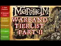 Mordheim Warband Tier List Part 2 1B Rating