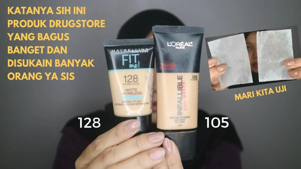 MAYBELLINE SUPERSTAY 24HR VS LOREAL INFALLIBLE PRO MATTE