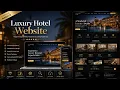 Build a Luxury Hotel Website Like Le Meridien HTML CSS Bootstrap 5 Full Tutorial