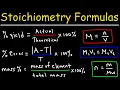 Stoichiometry Formulas and Equations - College Chemistry