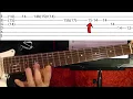 Comfortably Numb Solo by Pink Floyd Guitar Lesson With Tabs