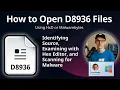 How to Open D8936 Files Unknown Encoded