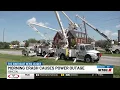 Early morning crash causes power outage in Rincon