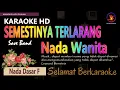 Download Lagu Karaoke Semestinya Terlarang - Save Band (Ver. EPR) nada wanita F || karaoke HD.