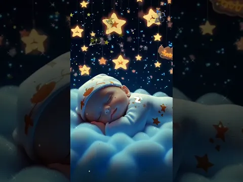 Lagu tidur bayi pengantar tidur untuk perkembangan memori dan otak bayi - Tidur bayi musik #shorts