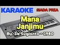 Lagu Mana Janjimu | Iis Sugianto | Karaoke Nada Pria | Cover
