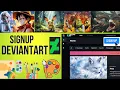 Unlock Your Creative World - Join DeviantArt Today