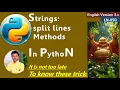 LN50 Strings Splits Lines Split Lines In Python