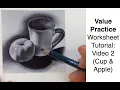 Value Practice Worksheet Tutorial 2 Cup Apple
