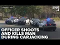 Man dies after Federal Way officer shoots him during attempted carjacking