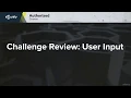 The Ultimate Guide to Game Development with Unity - Part 17 Challenge Review User Input