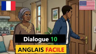 PARLER ANGLAIS AU QUOTIDIEN | CONVERSATION FACILE | dialogue 10  | anglais facile avec iliass