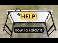 How to fold this Lifetime 4ft Adjustable Table
