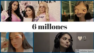 la segura feliz porque ya son 6 millones de seguidores en instagram y as lo celebra 