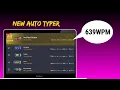 Nitro Type new speed hack 2020 works on nitro type typing com 10FastFingers
